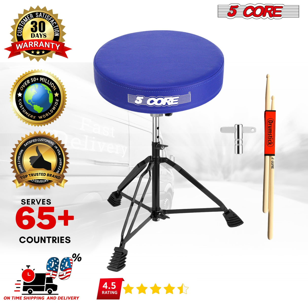 Best drum seat featuring a cushioned top, reinforced tripod legs, and a secure locking system for professional drummers.