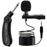 5Core Lavalier Microphone Clip On Professional Grade 3.5mm Lav Lapel Mic Omnidirectional