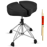 5Core Drum Throne Sponge Padded Guitar Stool Drummer Seat for Adults & Kids