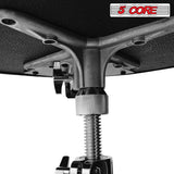 Durable drum seat with multiple features like height adjustment, tight lock, and stable base.