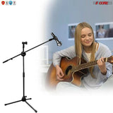 5Core Handheld Dynamic Microphone 2Pcs + Short Tripod Mic Stand Floor + XLR Cable