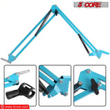 5Core Microphone Boom Arm Desk Mic Stand Adjustable Clamp Suspension Boom Stands BLUE