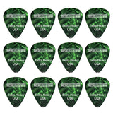 5Core Guitar Picks 1.2mm Celluloid Extra Heavy Gauge Pick - Acoustic Electric Bass Guitars GREEN