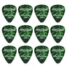 5Core Guitar Picks 1.2mm Celluloid Extra Heavy Gauge Pick - Acoustic Electric Bass Guitars GREEN