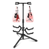 5Core Guitar Stand Floor Tripod Portable Adjustable Multi Guitars Holder 2N1