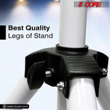 5Core Speaker Stand Tripod Tall Adjustable 72 Inch DJ Studio Monitor Stands Pole Mount BLACK