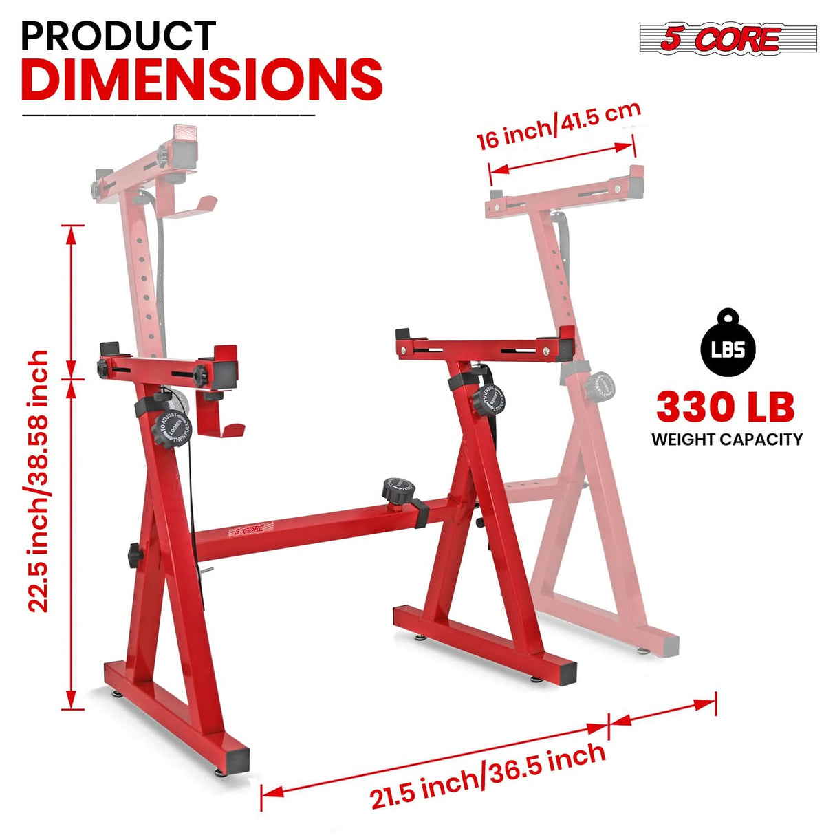 This Keyboard Riser has Height & Width Adjustability & High Load Capacity Compared to Other Stands