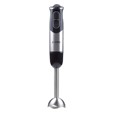 5 Core Immersion Hand Blender 500W Multifunctional Powerful Electric Handheld Blender 8 Variable speed Emersion Hand Mixer Stick BPA Free HB 1510
