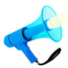 5Core Megaphone Bullhorn Speaker w Siren LED Light Adjustable Volume Bull Horn BLUE