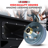 5 Core Compression Driver 600W Peak Aluminium Tweeter Diaphragm 16 Ohm Throat Twist Horn Speaker