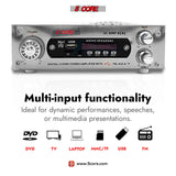 5Core Amplifier Home Audio 400W in-Built Speaker Mini Stereo Dual Channel LCD