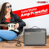 5 Core Guitar Amp For Electric Bass Acoustic Portable Amplifier Practice Amplificador 40W BLACK