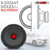 5Core 6.5 Inch Midrange Car Door Speaker 360W Subwoofer w Aluminum Bullet 4Ω Sub Woofer