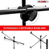 5Core Tripod Mic Stand Adjustable Heavy Duty Floor Holder Microphone Boom Arm