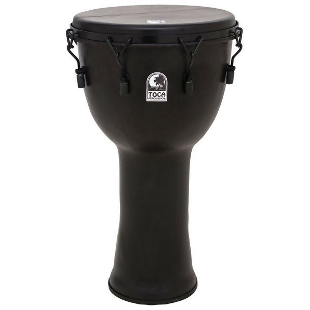 Toca Black Mamba Mechanically Tuned Djembe, 12 in.