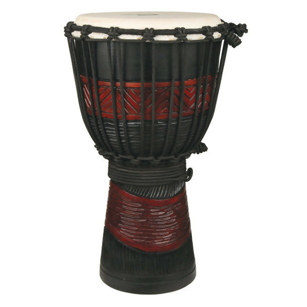 X8 Red Black Backpacker Djembe