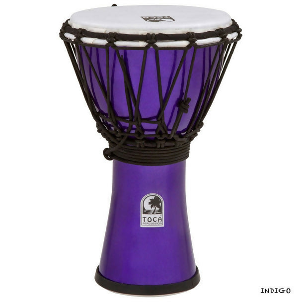 Toca Freestyle ColorSound Djembe, Metallic Indigo