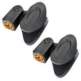 5 Core 2 PCS Black Universal Nut Adapter Microphone Clip Clamp Holder For All Mic stand MC 02 2PCS