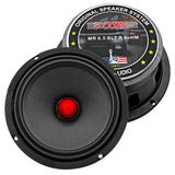 5Core 6.5 Inch Midrange Door Speaker 580W PMPO Subwoofer w Aluminum Bullet 8O Sub Woofer