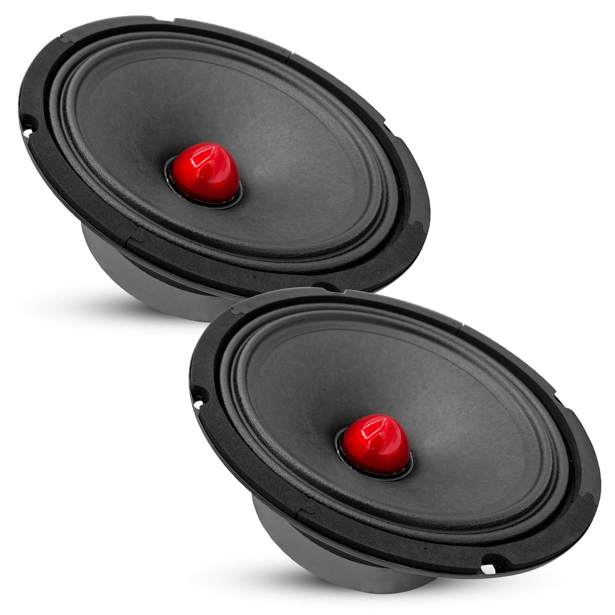 5Core 8 Inch Midrange Door Speaker 500W PMPO Subwoofer w Aluminum Bullet 4Ω Sub Woofer