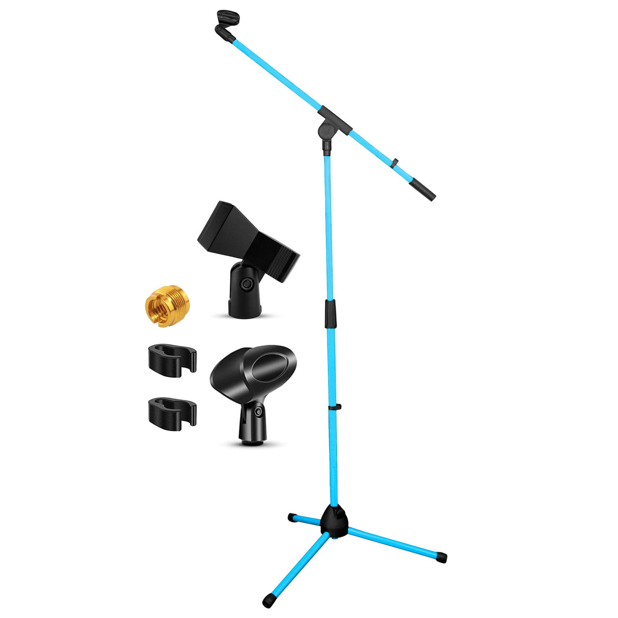 5Core Tripod Mic Stand Adjustable Holder Floor Microphone Boom Arm