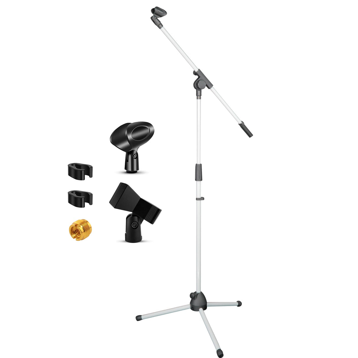 5Core Tripod Mic Stand Adjustable Holder Floor Microphone Boom Arm