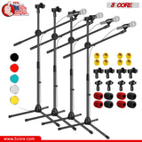 5Core Tripod Mic Stand Adjustable Heavy Duty Floor Holder Microphone Boom Arm