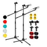 5Core Tripod Mic Stand Adjustable Heavy Duty Floor Holder Microphone Boom Arm