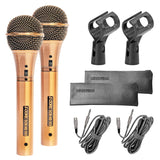 5Core XLR Microphone Dynamic Mic Karaoke Singing Studio Microfono Handheld Mics