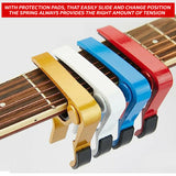 5 Core Guitar Capo 6 String Kapo Universal Clamp w Soft Padding for Acoustic Electric Guitars