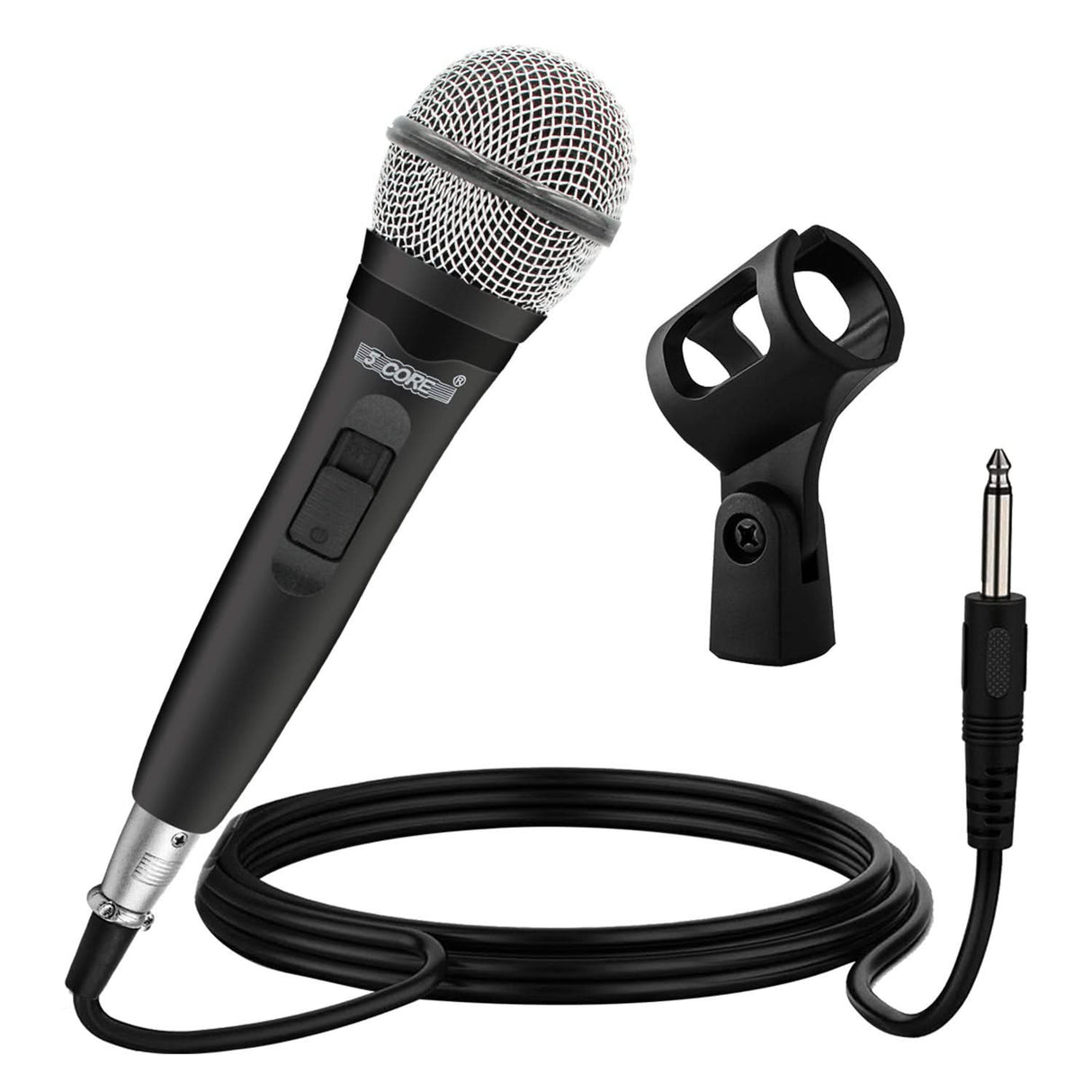 5Core XLR Microphone Dynamic Mic Karaoke Singing Studio Mics Handheld Microfono