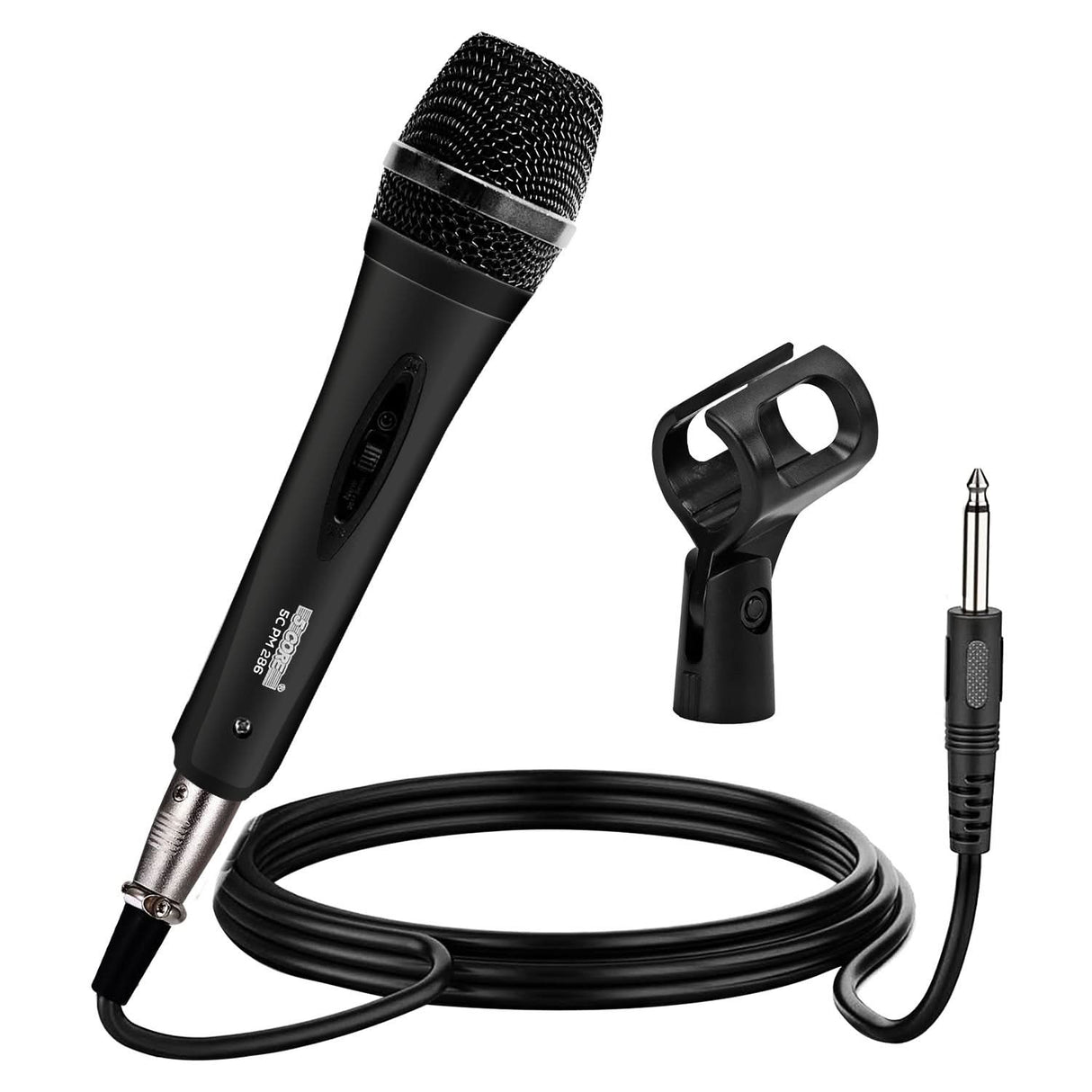 5Core XLR Microphone Dynamic Mic Karaoke Singing Studio Mics Handheld Microfono