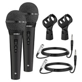 5Core XLR Microphone Dynamic Mic Karaoke Singing Studio Mics Handheld Microfono