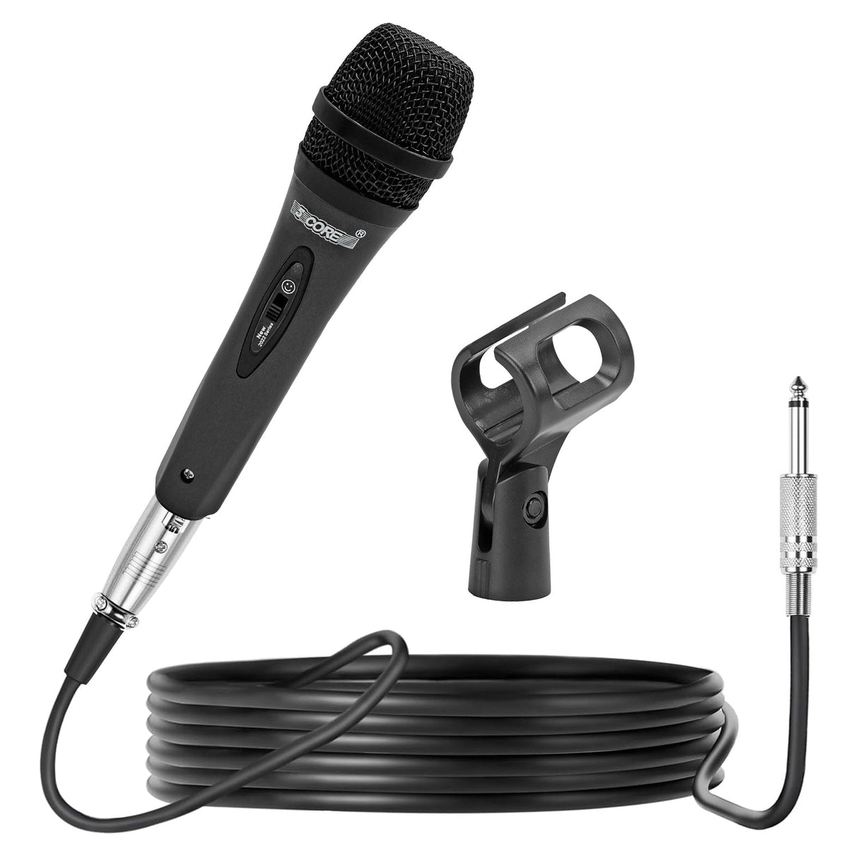 5Core XLR Microphone Dynamic Mic Karaoke Singing Studio Mics Handheld Microfono