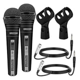 5Core XLR Microphone Dynamic Mic Karaoke Singing Studio Mics Handheld Microfono