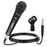 5Core XLR Microphone Dynamic Mic Karaoke Singing Studio Mics Handheld Microfono