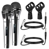 5Core XLR Microphone Dynamic Mic Karaoke Singing Studio Mics Handheld Microfono