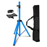 5Core Speaker Stand Tripod Tall Adjustable 72 Inch DJ Pole Mount Studio Monitor Stands Yellow