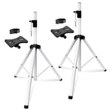 5Core Speaker Stand Tripod Tall Adjustable 72 Inch DJ Studio Monitor Stands Pole Mount BLACK