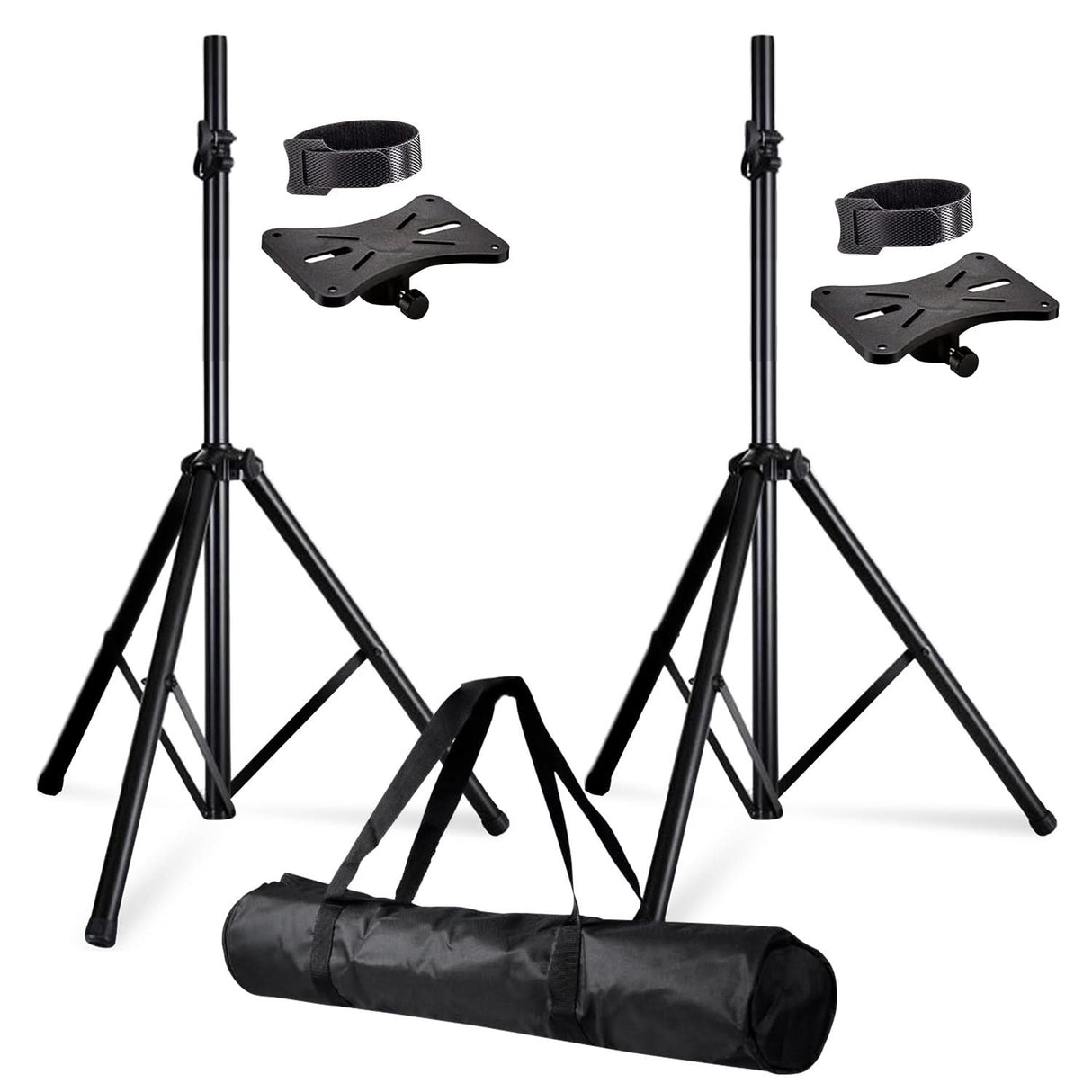 5Core Speaker Stand Tripod Tall Adjustable 72 Inch DJ Pole Mount Studio Monitor Stands Yellow