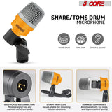 Snare/tom drum microphone ensuring clear and dynamic sound reproduction.