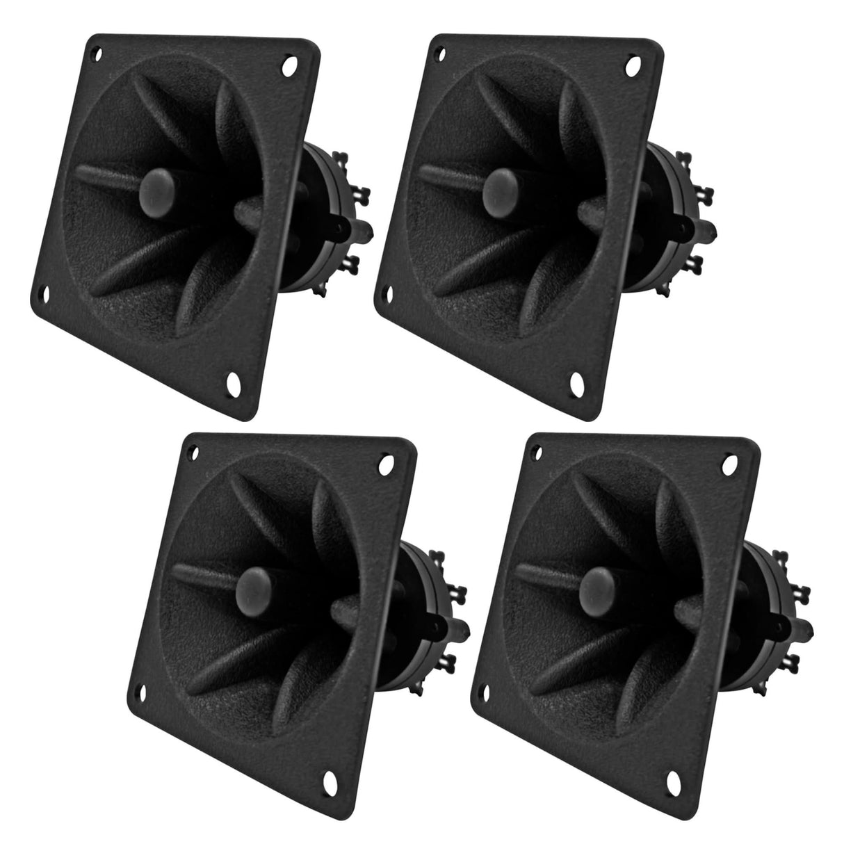 5Core Tweeter 3.25" x 3.25" 40W Component Square Driver Replacement Piezo Super Horn