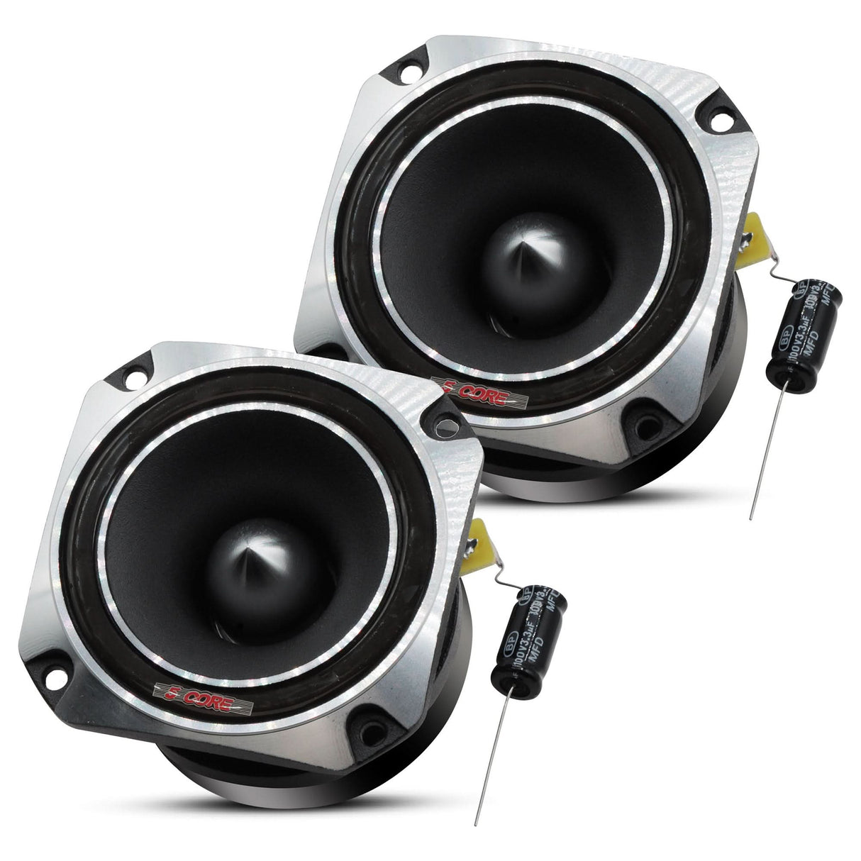 5Core Tweeters Speakers Car Audio Pair 600W Peak 3.5 Inch Super Tweeter Bullet