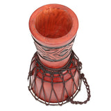 X8 Celtic Labyrinth Backpacker Djembe Drum with FREE Mini Djembe & Tote Bag