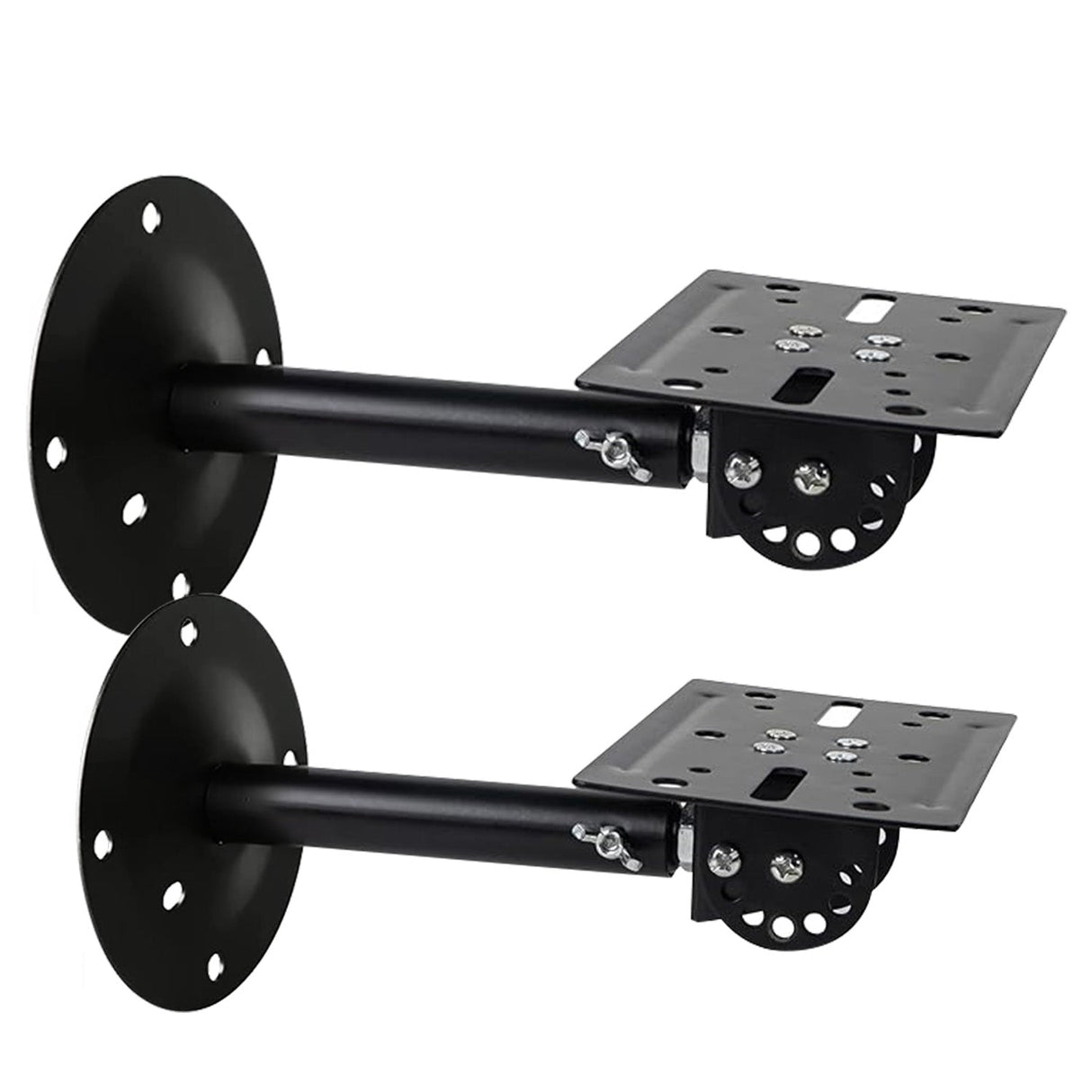 5Core Adjustable Speaker Wall Mount Rotatable Angle Universal Large Bookshelf Mounting Bracket