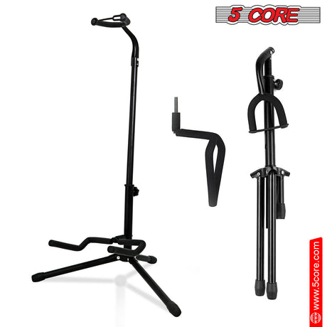 5 Core Guitar Stand Floor Folding Instrument Holder Soporte Para Guitarra for Acoustic Electric Bass
