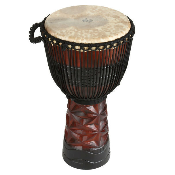 Ruby Pro African Djembe, 13-14" Head with Free Lessons