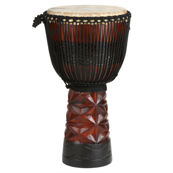 Ruby Pro African Djembe, 13-14" Head with Free Lessons