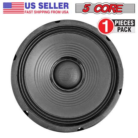 5 Core 12" Car Audio Speaker Subwoofer - 1550 Watt Max Power Bass Surround Sound Premium Stereo Subwoofer Speaker System - 8 Ohm, 60 oz Magnet, 1 Inch Voice Coil -FR 12155