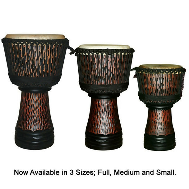 King Cheetah Elite Professional Djembe - Large